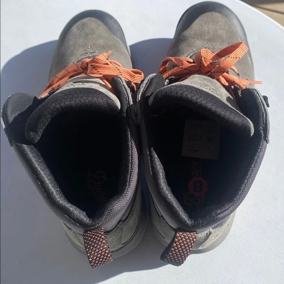Danner Inquire Mid Waterproof Hiking Boots In Dark Grey/Salmon-Sz 8 - Picture 8 of 16